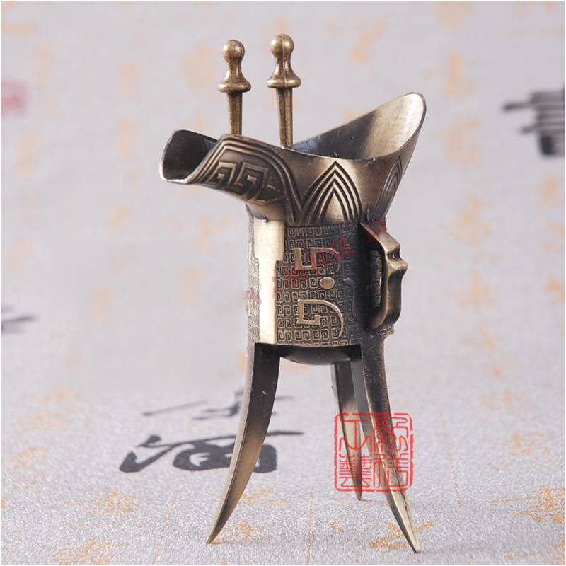 影視道具-青銅鼎、酒杯